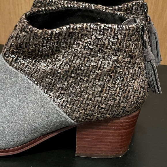 Toms Leila Felt Shine Boucle Bootie - Picture 6 of 14